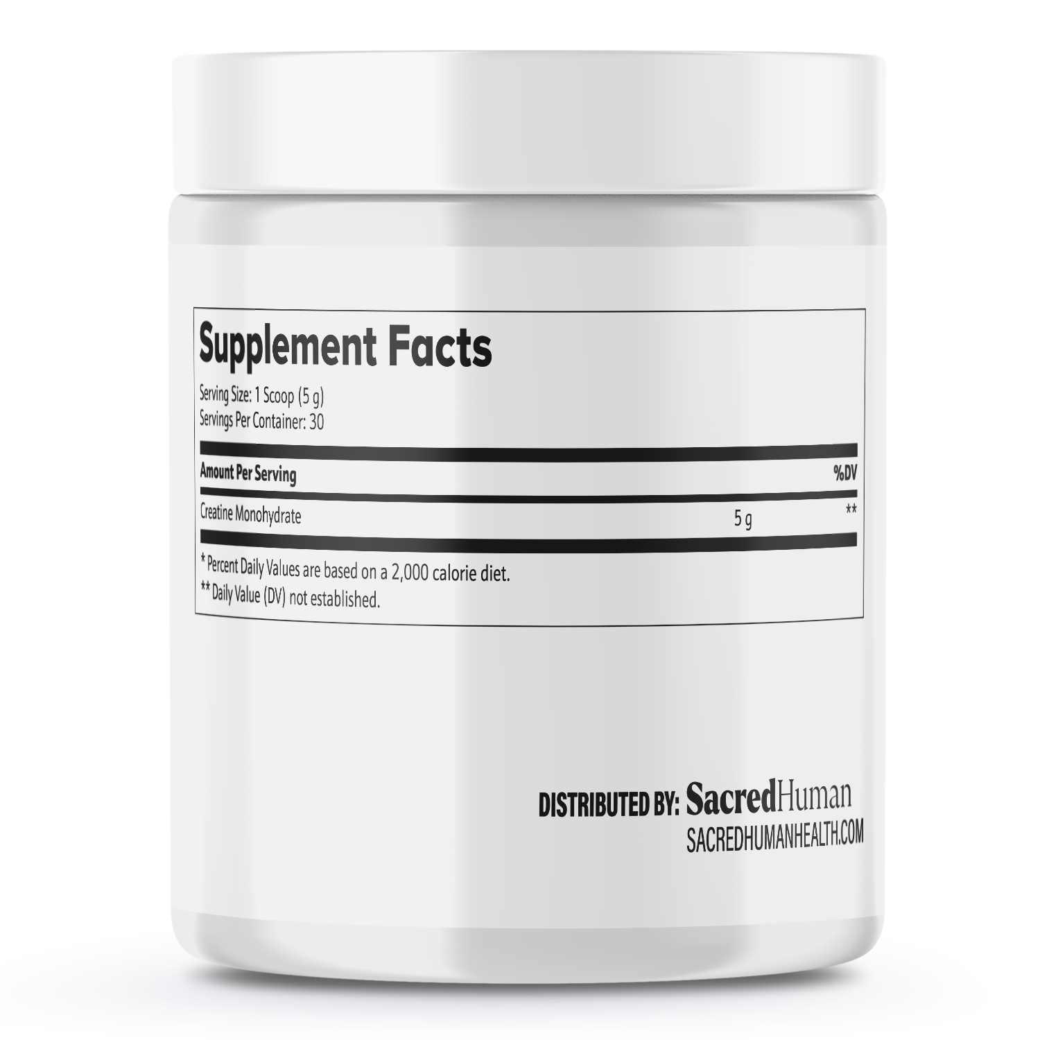 SacredHuman - Creatine Monohydrate