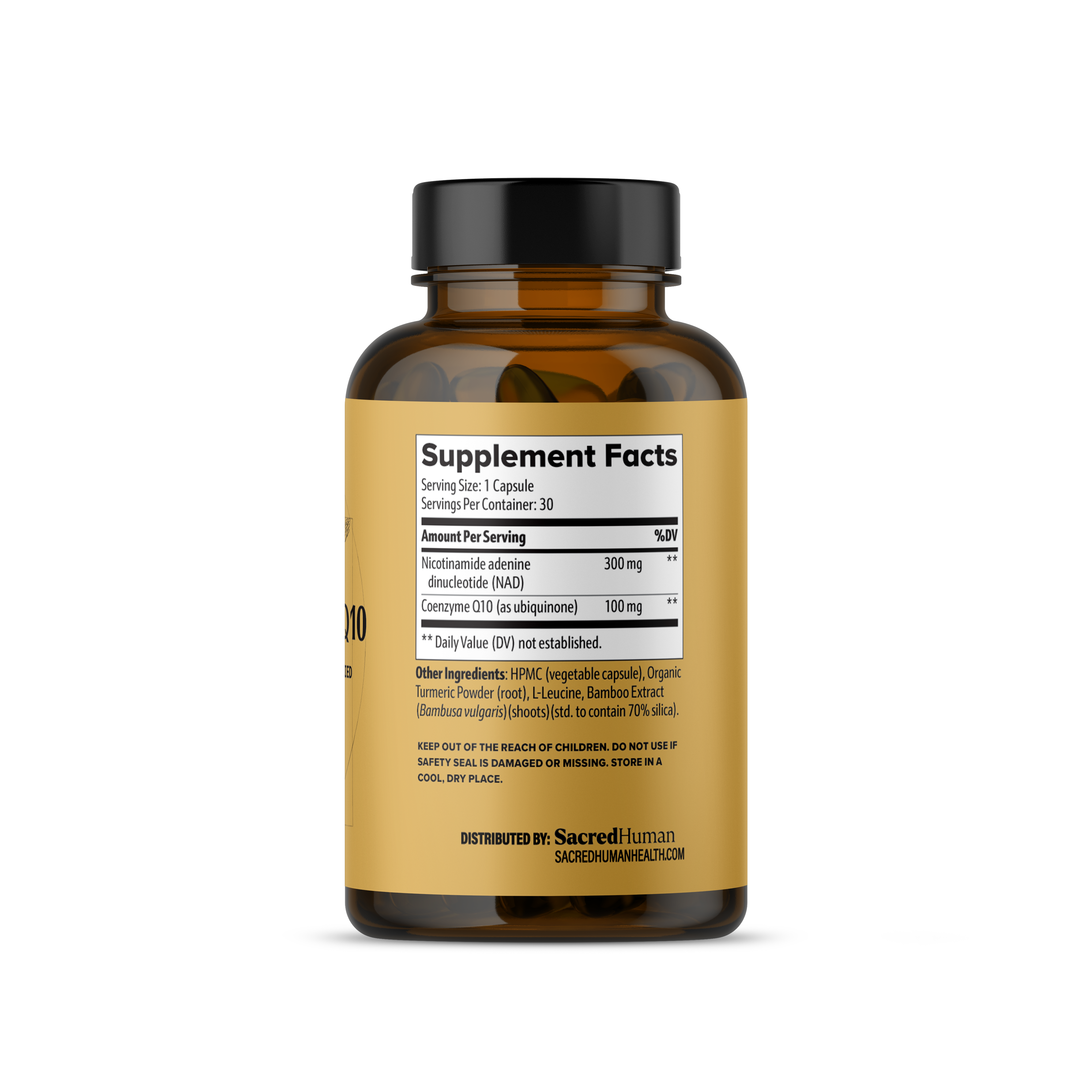 SacredHuman NAD+ with CoQ10