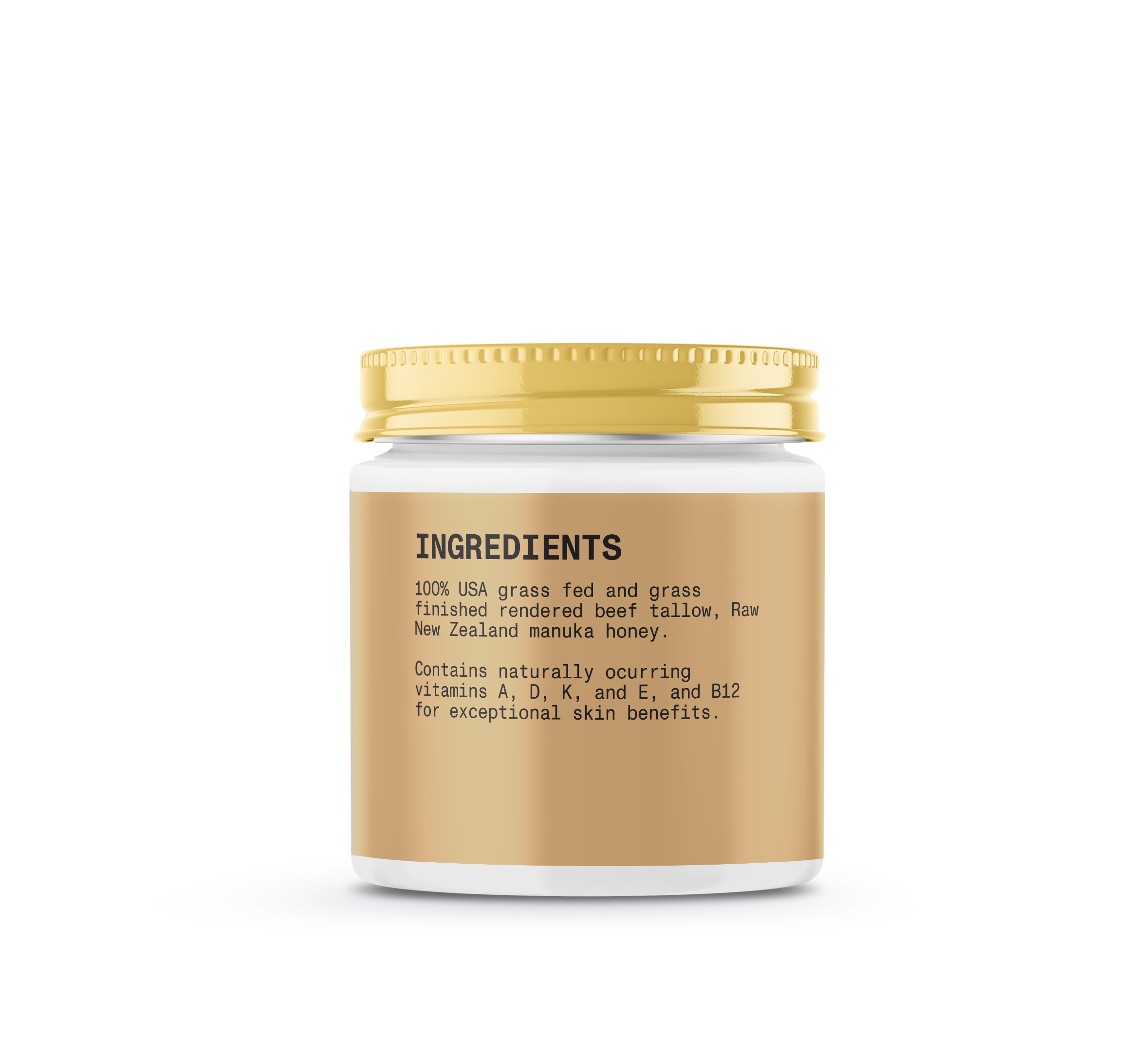 SacredHuman Whipped Tallow + Manuka Honey Moisturizer