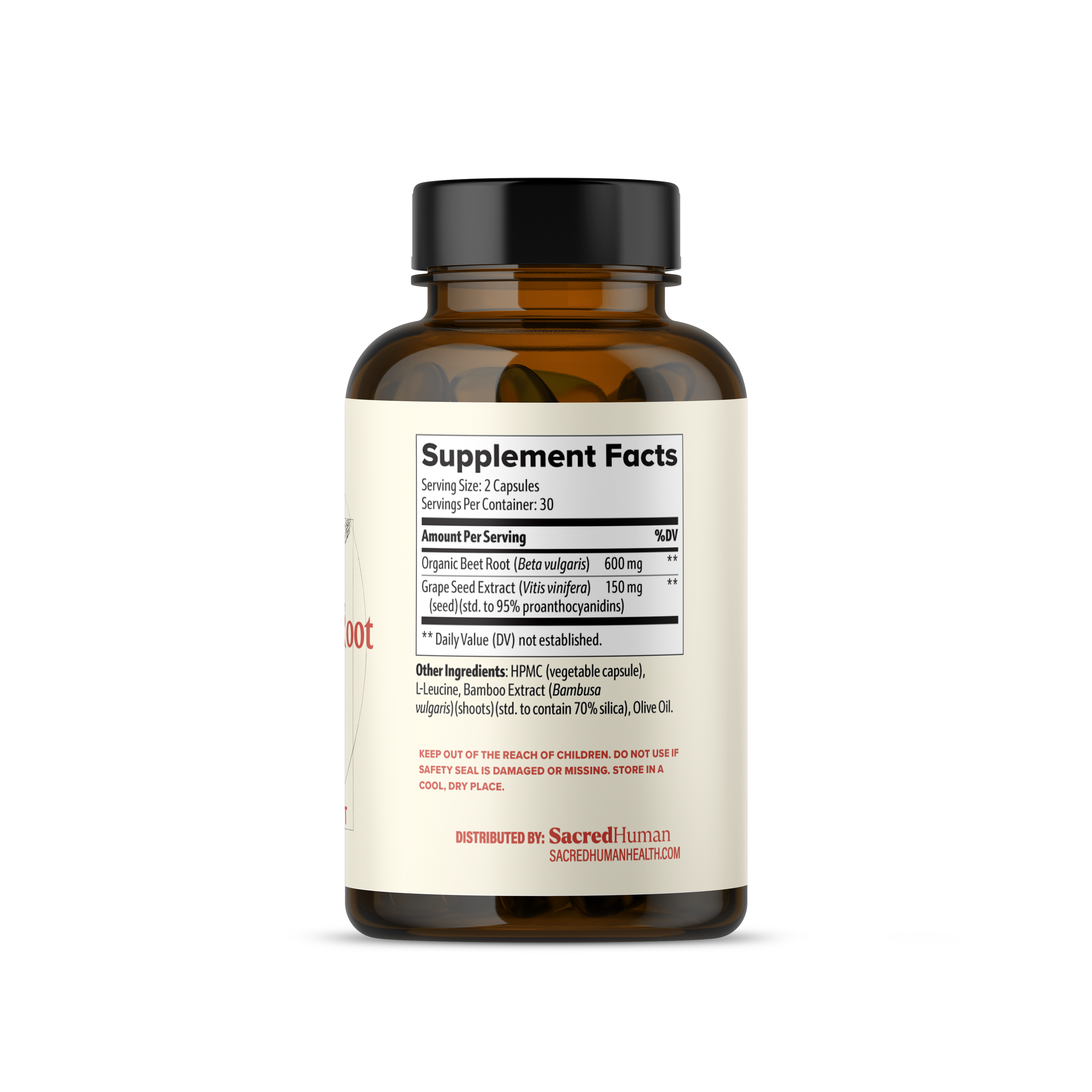 SacredHuman Organic Beet Root