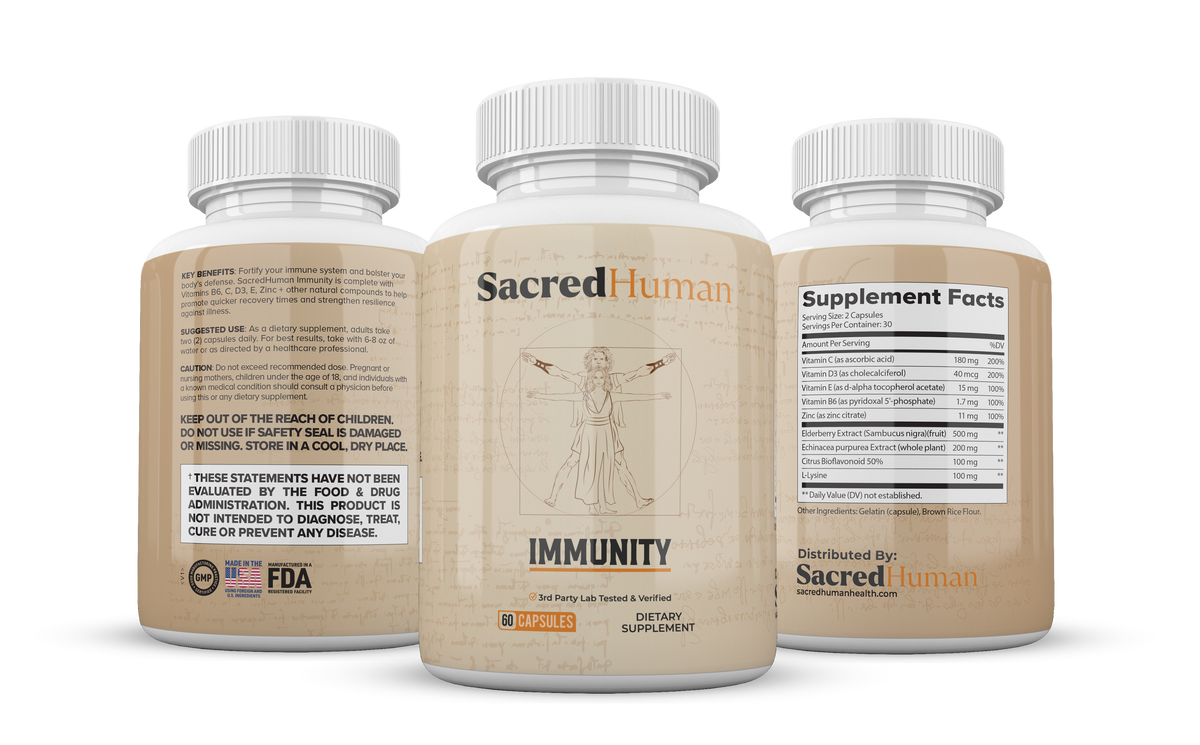 Scarded Human Immunity | Sacred Human Health
