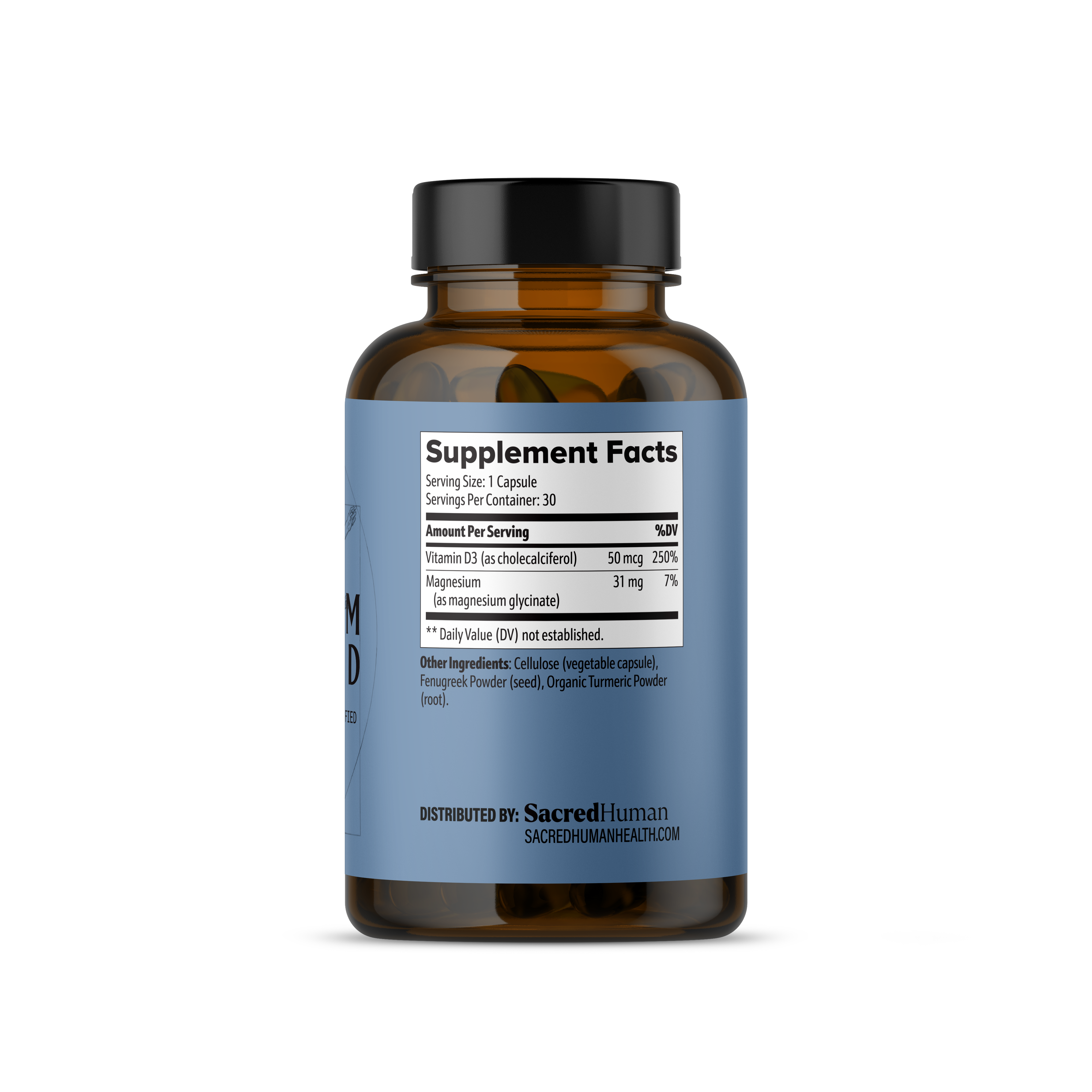 SacredHuman - Magnesium with Vitamin D