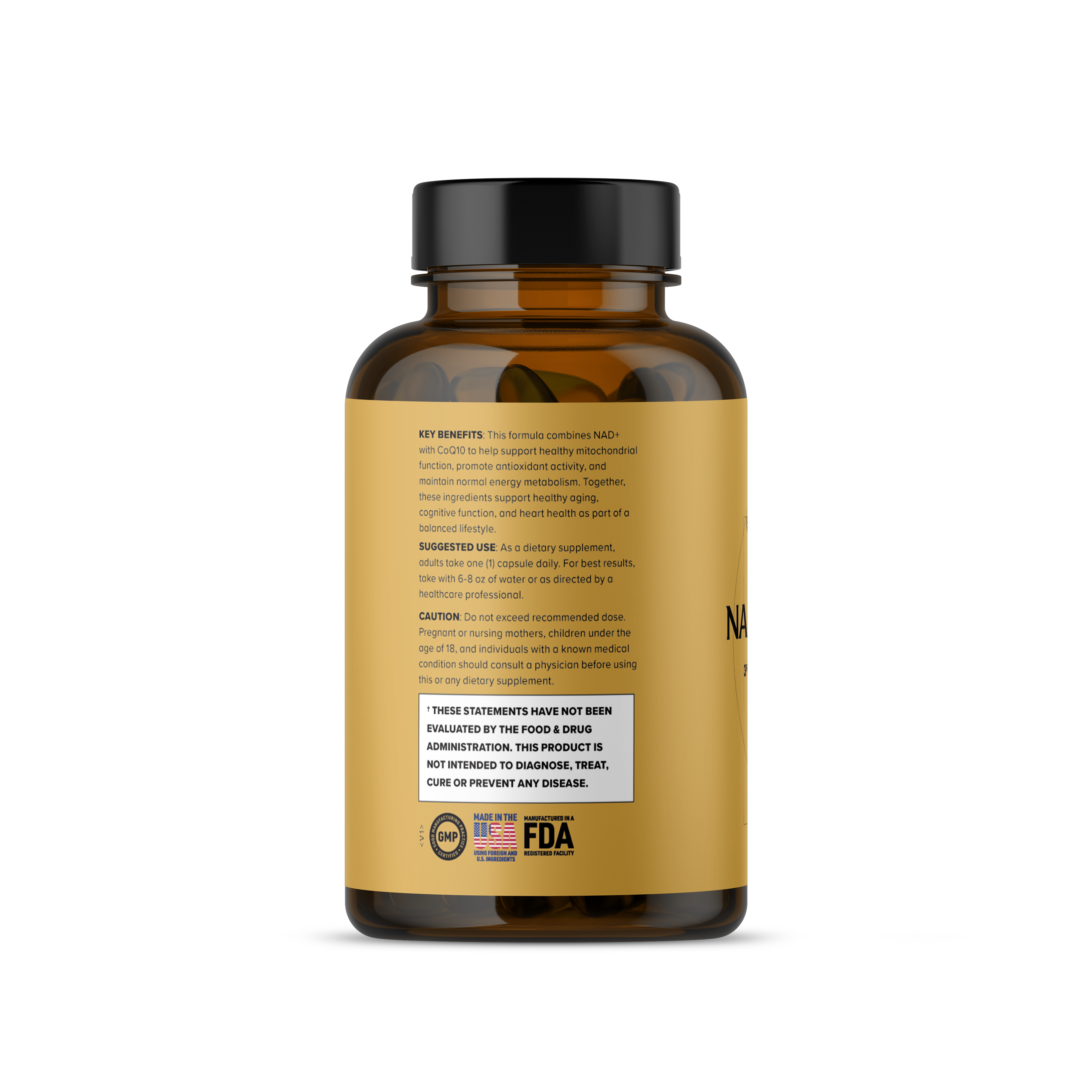 SacredHuman NAD+ with CoQ10