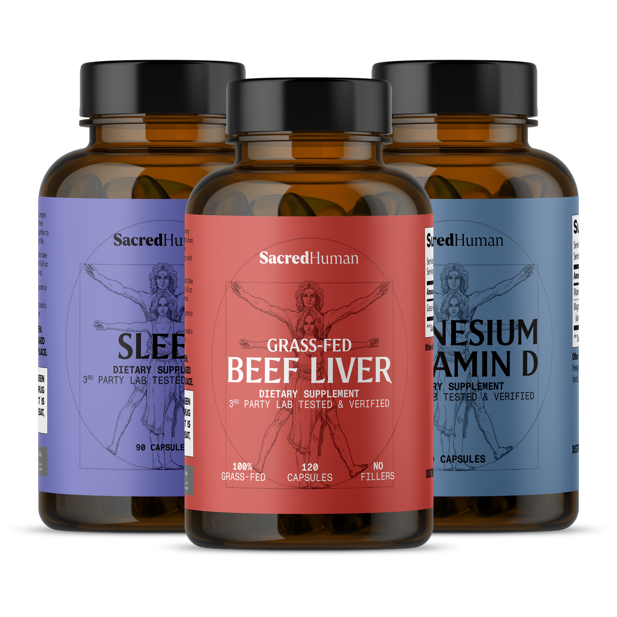 Scarded Human SacredHuman Bundle | Sacred Human Health